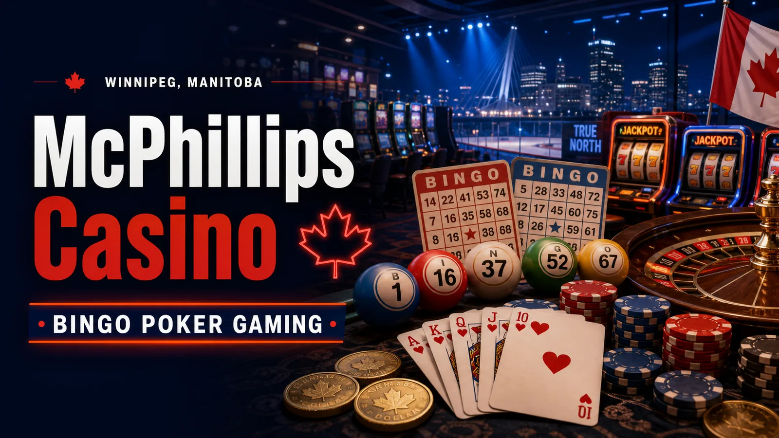 McPhillips Casino Bingo, Poker and Gaming Floor content image